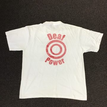   T-shirt: Deaf Power