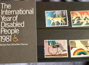   Commemorative Stamps: International Year of Disabled People 1981