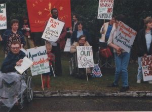   1982 Anti-Apartheid Protest