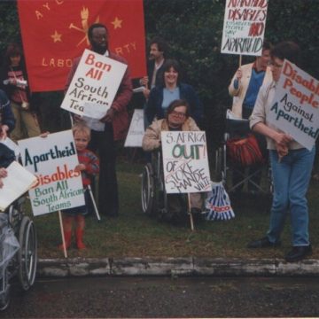   1982 Anti-Apartheid Protest