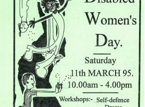   Flyer: Young Disabled Women’s Day – 1995