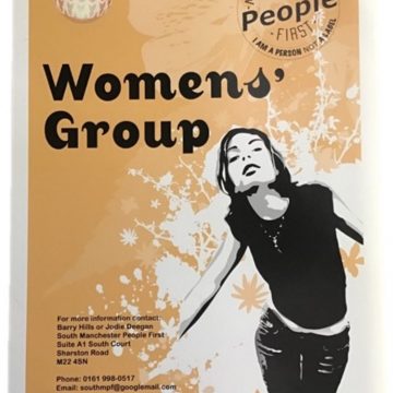   Poster: Manchester People First – Women’s Group