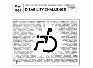   Disability Challenge May 1981, Union of the Physically Impaired Against Segregation