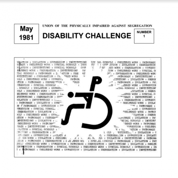   Disability Challenge May 1981, Union of the Physically Impaired Against Segregation