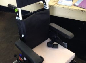   Donating Wheelchairs and Funds