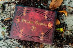 Dream Demon make-up palette -showing cover, colours, lid and mirror