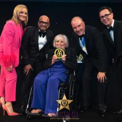 AA Accessibility Awards - Gabby Logan, Vidyadhar Mih, Rudding Park Hotel, Fiona Jarvis BBAAwards, Peter Banks, Rudding Park, Simon Numphud, AA Media