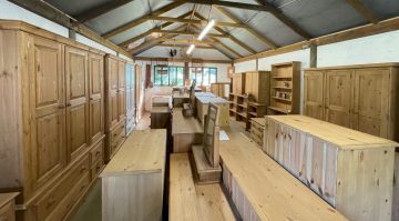 Interior shot of Robert Frouds Workshop