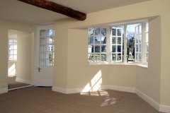 Empty unfurnished reception room