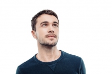 Portrait of young man.